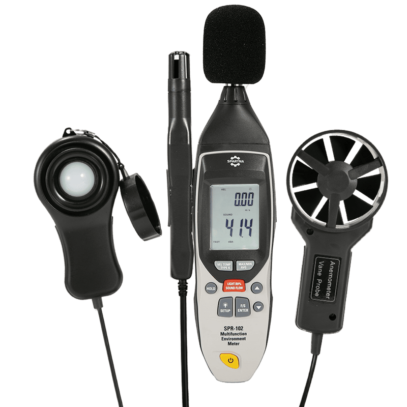 SPARTNA SPR-102 5 in 1 Digital Multifunction Environment Meter