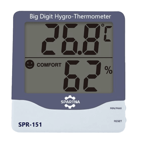SPARTNA SPR-151 LCD Display Temperature and Humidity Meter