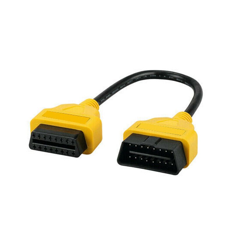 AUTOOL 20 cm OBDII Yellow cable