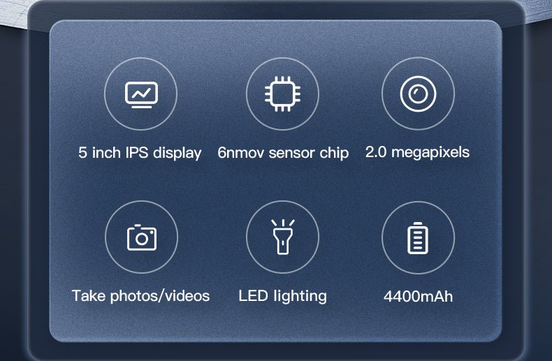 ENDOSCOPE G51 Professional HD Inspection Camera 5 MTR