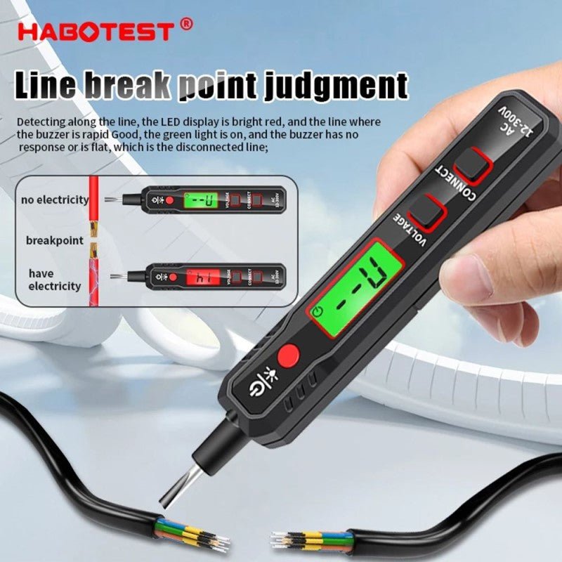 HABOTEST HT89 Voltage Tester AC 12~300V