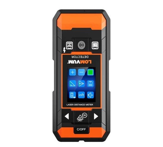 Laser store distance scanner