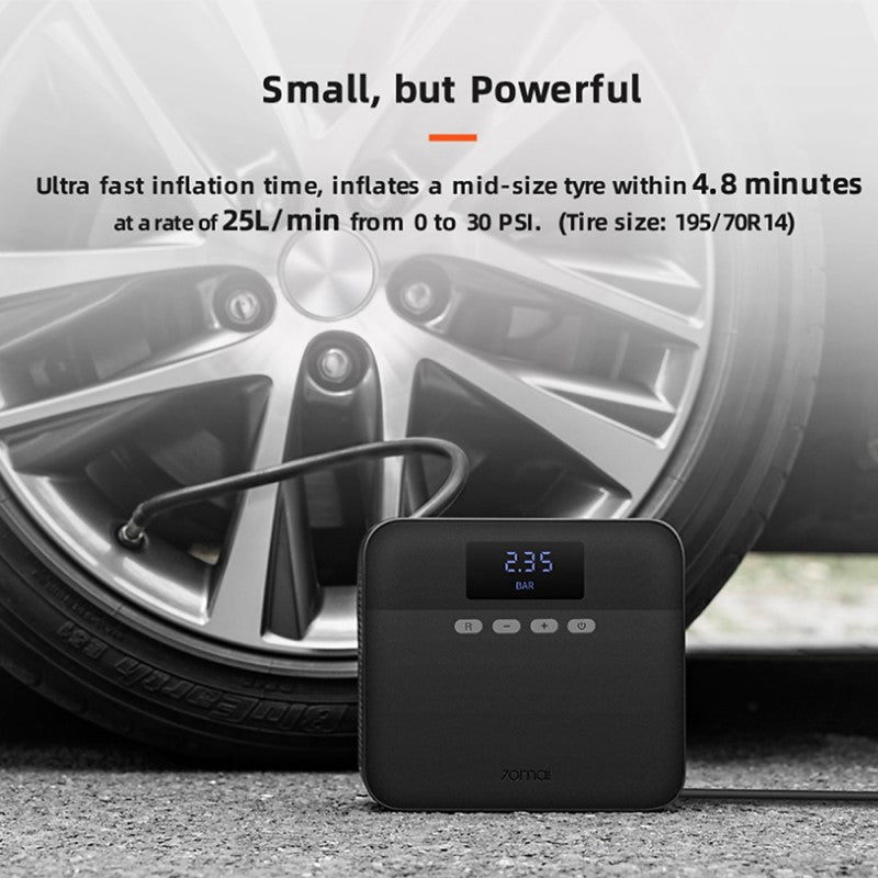 Xiaomi Car Air Compressor Lite Portable Mini Tire Inflator