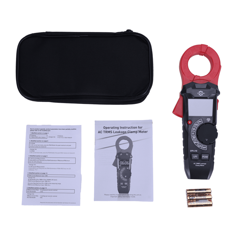 SPARTNA SPR-218 AC TRMS Leakage Clamp Meter