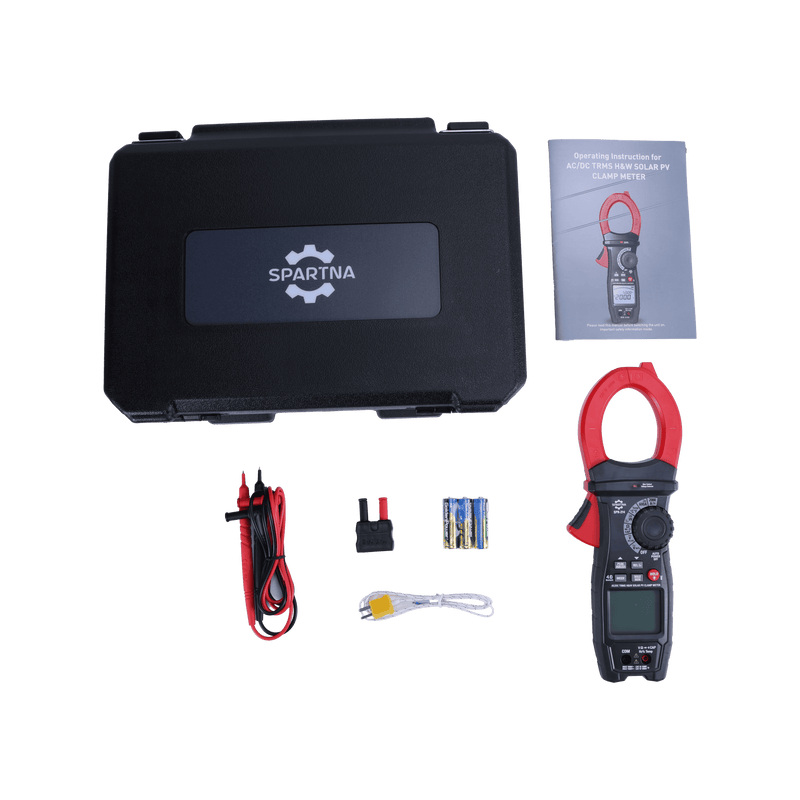 SPARTNA SPR-214 AC/DC TRMS H&W Analysis Clamp Meter