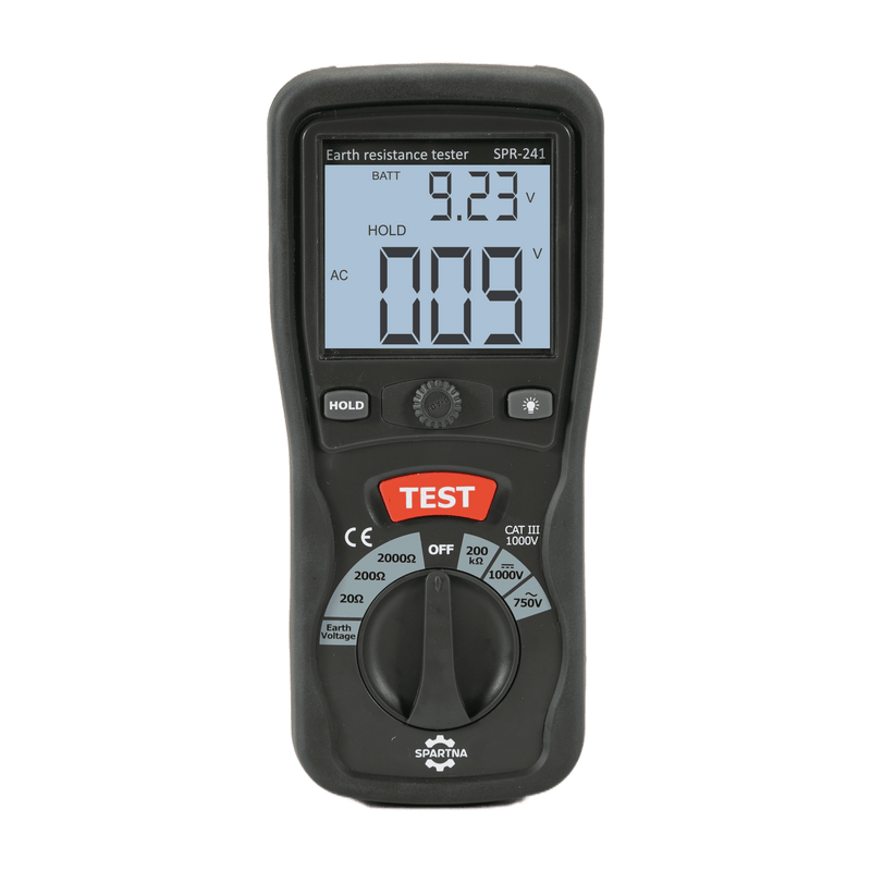 SPARTNA SPR-241 Earth Ground Resistance Tester