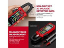 HABOTEST HT203D Digital Clamp Meter 600A True RMS AC DC Current Amp Meter Measure Current Voltage Temperature Capacitance Tester
