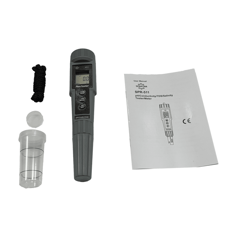 SPARTNA SPR-511 pH/Conductivity/TDS/Salinity Meter