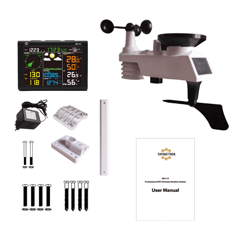 SPARTNA SPR-171 Professional WiFi Wireless Weather Station
