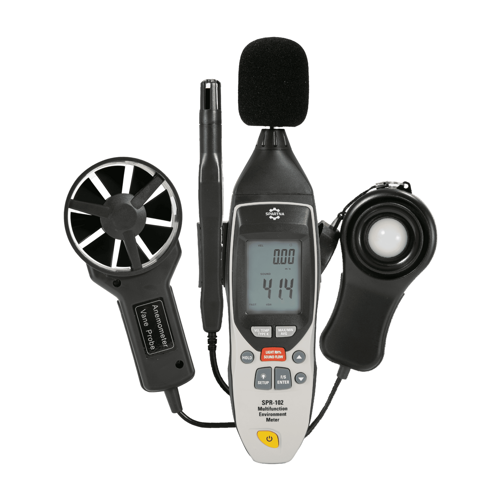 SPARTNA SPR-102 5 in 1 Digital Multifunction Environment Meter