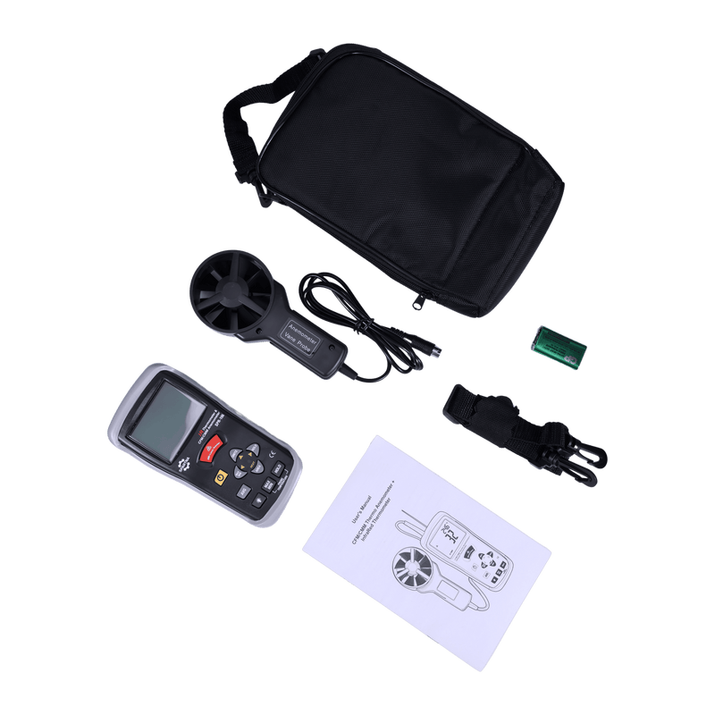 SPARTNA SPR-106 CFM/CMM Thermo-Anemometer + IR Thermometer