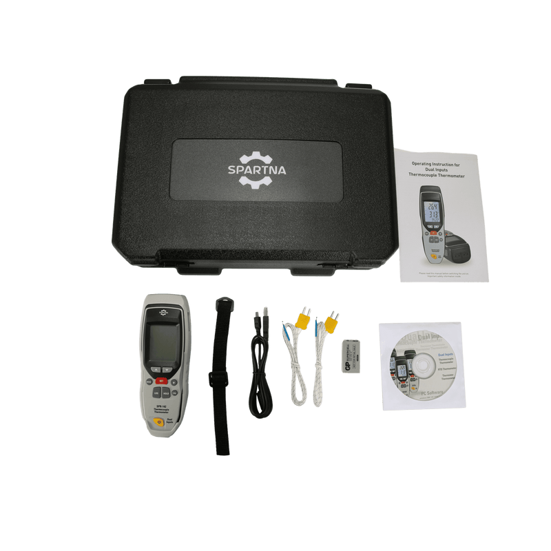 Spartna SPR-142 Dual Input Type K/J Thermometer