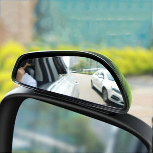  مرآة اصطفاف السيارة لرؤية النقاط العمياء ( 2 قطعة ) اسود 