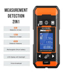 LOMVUM Wall Metal Detector With 40M Laser Distance Meter LK2101