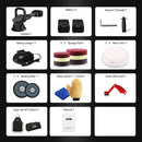 SPTA 18V Cordless Car Polisher 15mm Orbit