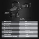 SPTA 18V Cordless Car Polisher 15mm Orbit