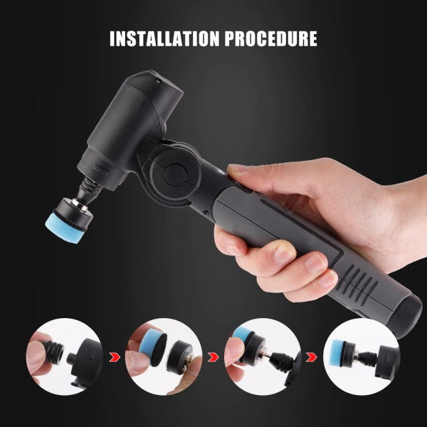 SPTA 3.7V Cordless Mini Car Polisher