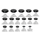 STARKLIPS 13189 Car Plastic Flush Mount Hole Plugs 317 PCS