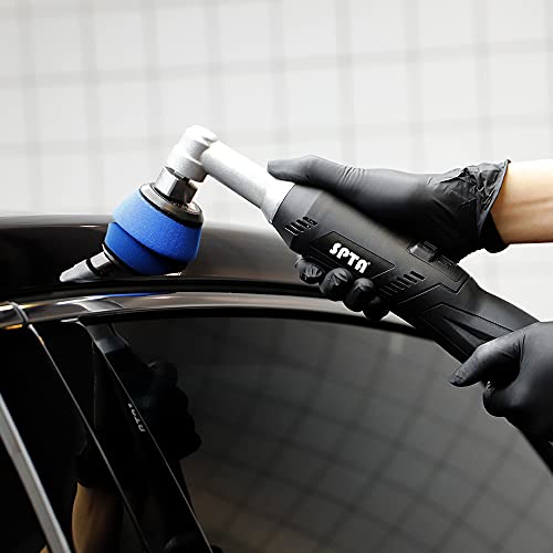 Spta 12V Mini Cordless Machine Dual Action Car Polisher Set for Auto Detail