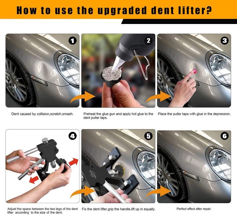 Tools for Car Body Repair: Fix Dents